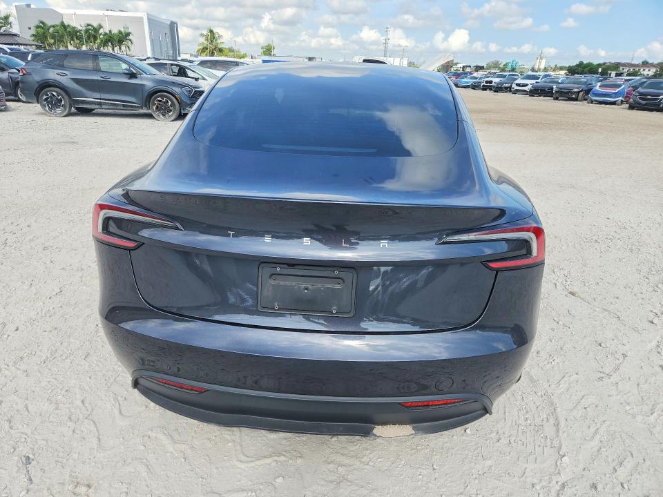 Aukcja sprzedaży 2025 Tesla Model 3, vin: 5YJ3E1EA3SF903916, numer aukcji: 59308156