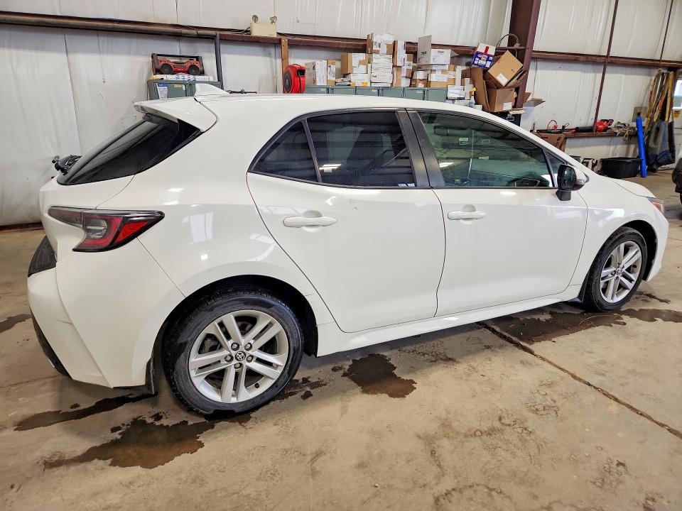 62289726 :رقم المزاد ، JTNK4RBE6K3039439 vin ، 2019 Toyota Corolla Hatchback مزاد بيع