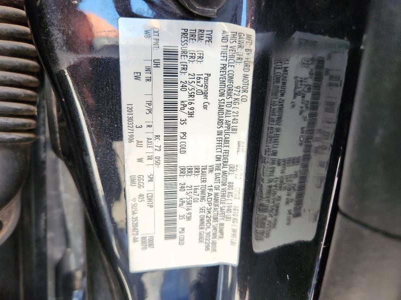 63207806 :رقم المزاد ، 1FADP3K29DL302295 vin ، 2013 Ford Focus مزاد بيع