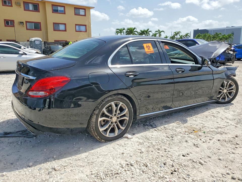 2015 Mercedes-benz C მანქანა იყიდება აუქციონზე, vin: 55SWF4JB3FU074750, აუქციონის ნომერი: 60230116