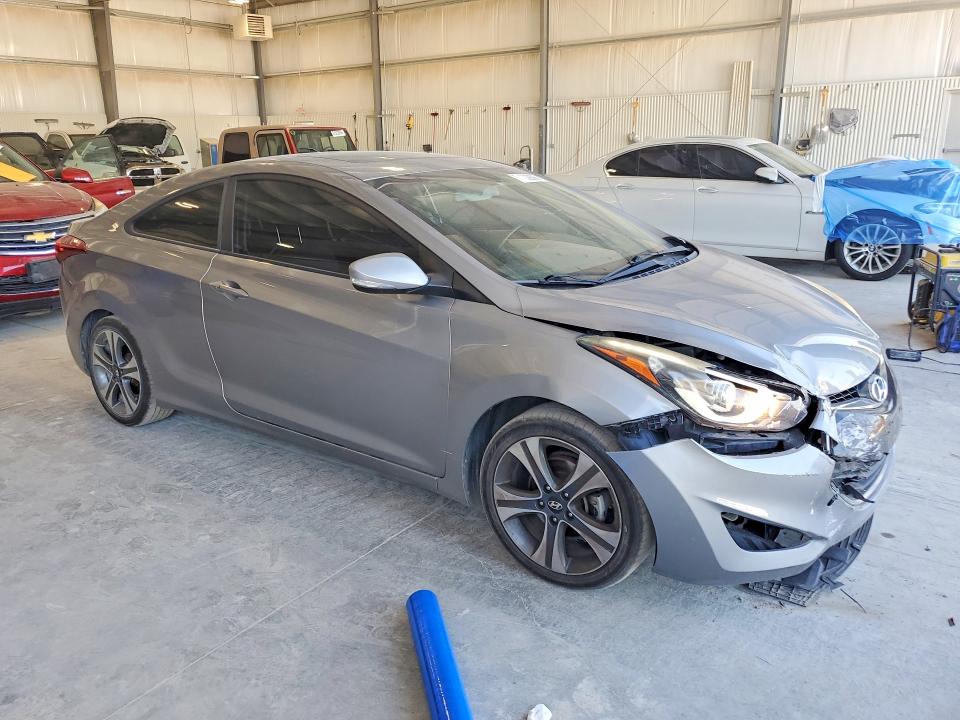61302886 :رقم المزاد ، KMHDH6AH8EU026763 vin ، 2014 Hyundai Elantra Coupe مزاد بيع