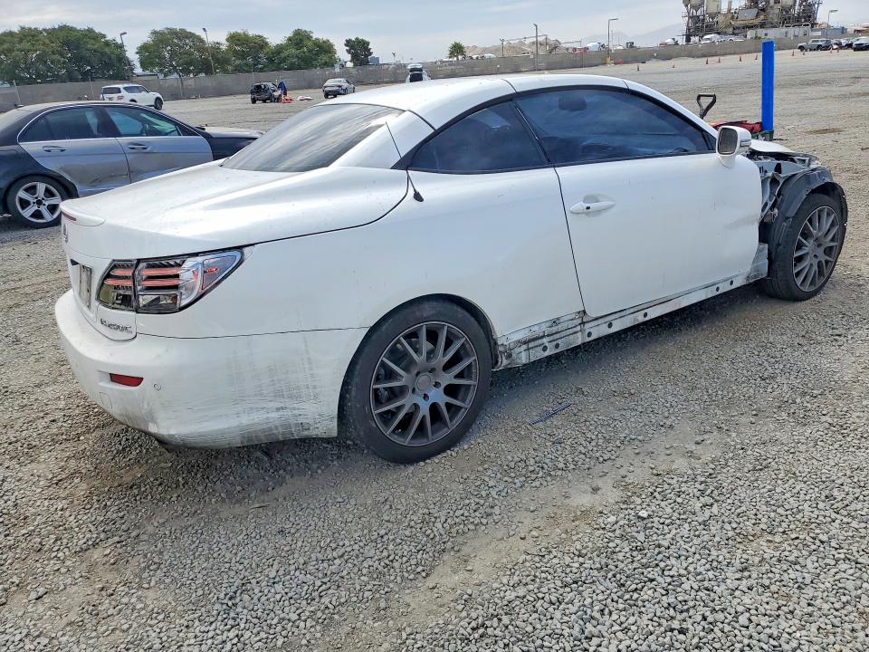 61860846 :رقم المزاد ، JTHFF2C26A2509385 vin ، 2010 Lexus Is 250c مزاد بيع