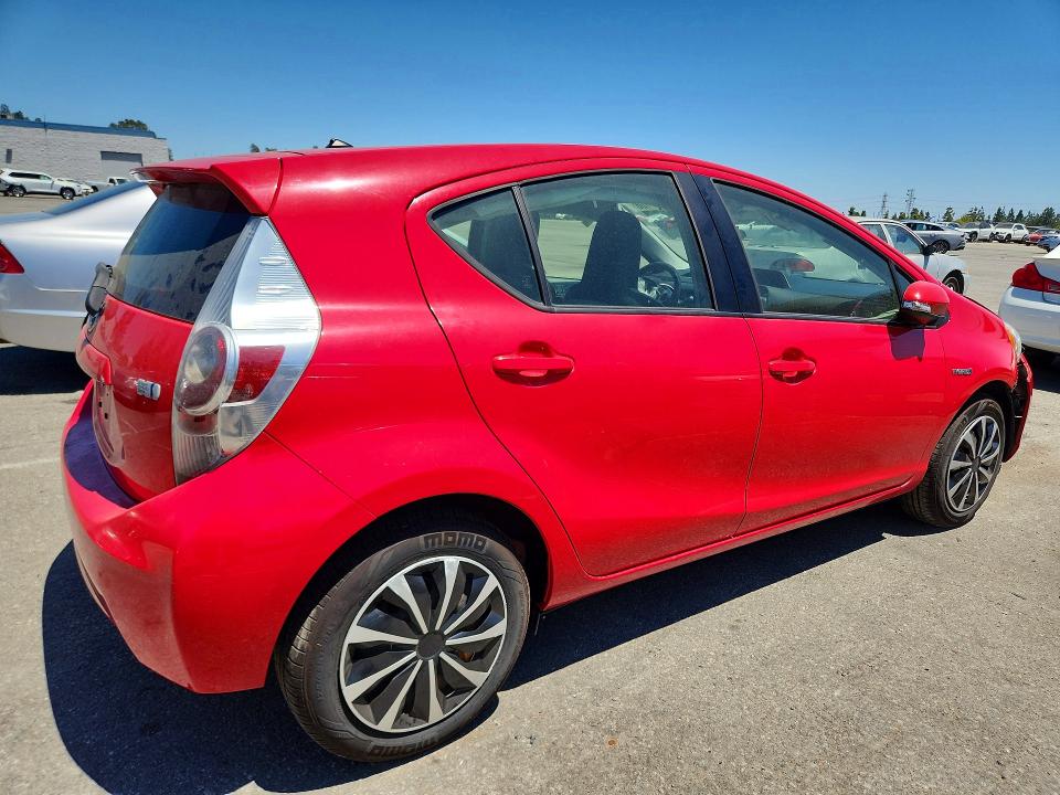 Aukcja sprzedaży 2014 Toyota Prius C, vin: JTDKDTB37E1076516, numer aukcji: 59827106