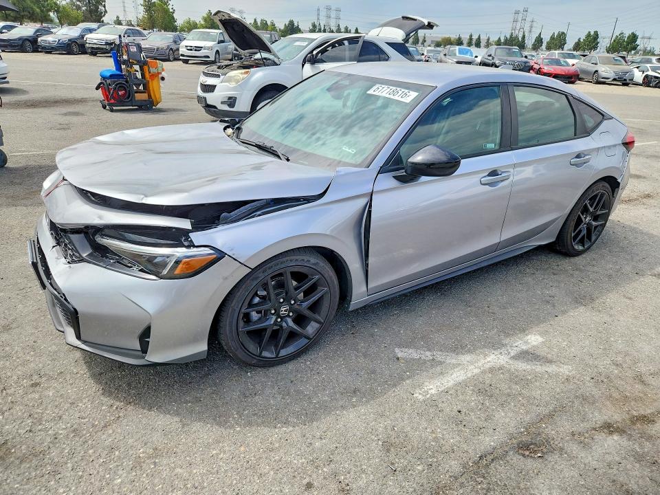 61718616 :رقم المزاد ، 19XFL2H81TE003461 vin ، 2026 Honda Civic مزاد بيع