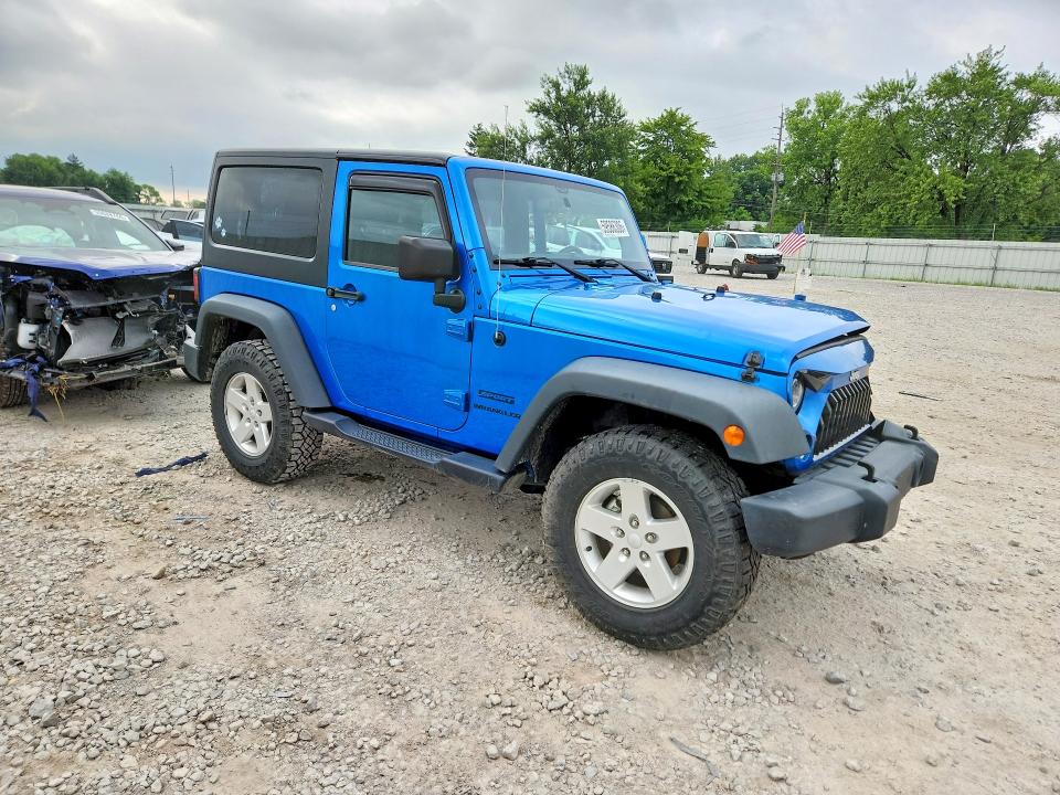 59586306 :رقم المزاد ، 1C4AJWAG6GL187771 vin ، 2016 Jeep Wrangler مزاد بيع