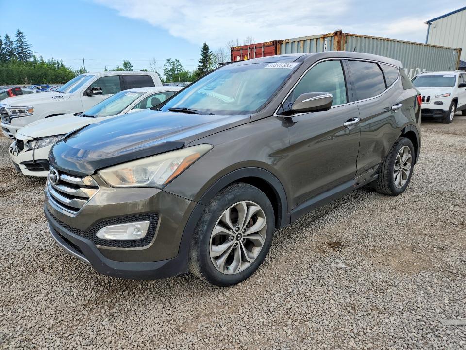 2013 Hyundai Santa Fe Sport მანქანა იყიდება აუქციონზე, vin: 5XYZUDLA0DG089205, აუქციონის ნომერი: 77247585