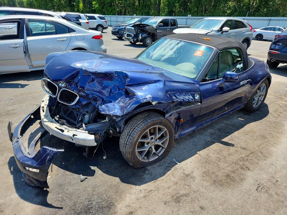 1997 Bmw Z3 მანქანა იყიდება აუქციონზე, vin: 4USCJ3328VLC07389, აუქციონის ნომერი: 62354146
