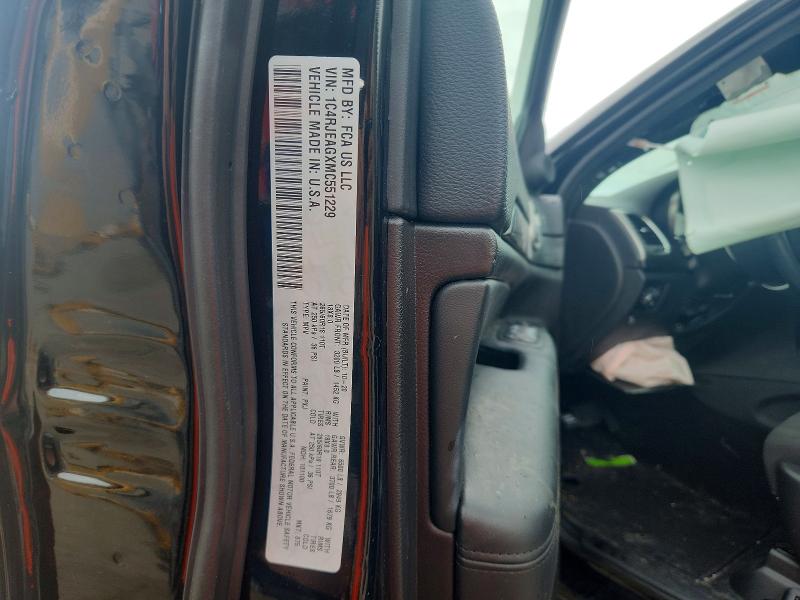 Продаж на аукціоні авто 2021 Jeep Grand Cherokee, vin: 1C4RJEAGXMC551229, номер лоту: 59959196