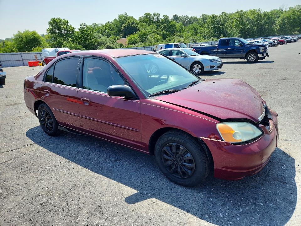 Продажа на аукционе авто 2002 Honda Civic, vin: 2HGES16512H545598, номер лота: 55477586