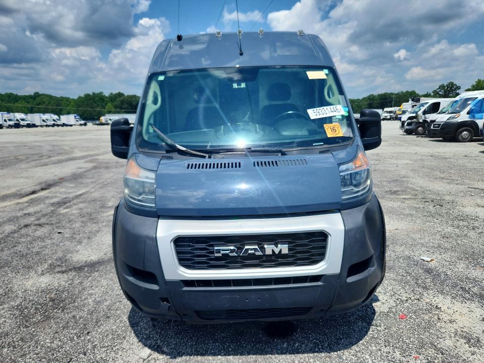 59331446 :رقم المزاد ، 3C6MRVJG7ME572154 vin ، 2021 Ram Promaster 1500 مزاد بيع