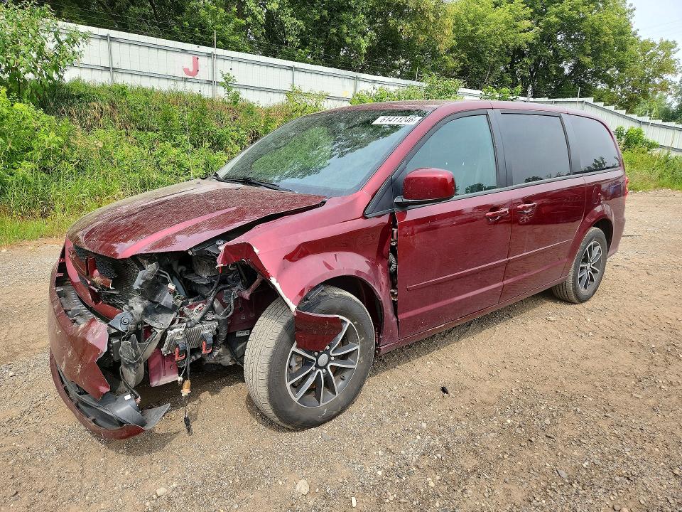2017 Dodge Grand Caravan მანქანა იყიდება აუქციონზე, vin: 2C4RDGEG9HR667127, აუქციონის ნომერი: 61411246