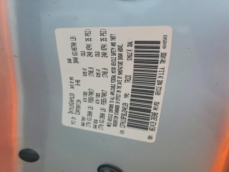 Продажа на аукционе авто 2006 Dodge Ram 1500, vin: 1D7HU18P36J240120, номер лота: 62541446
