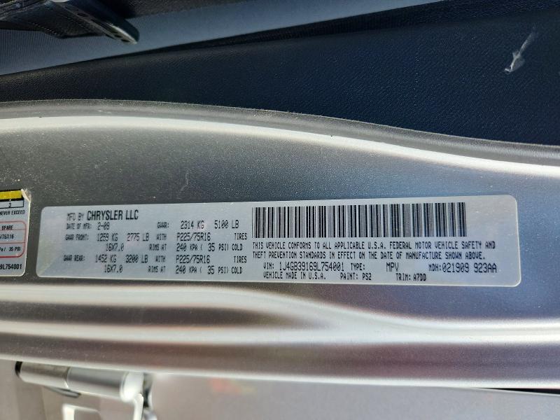 61814706 :رقم المزاد ، 1J4GB39169L754001 vin ، 2009 Jeep Wrangler Unlimited مزاد بيع