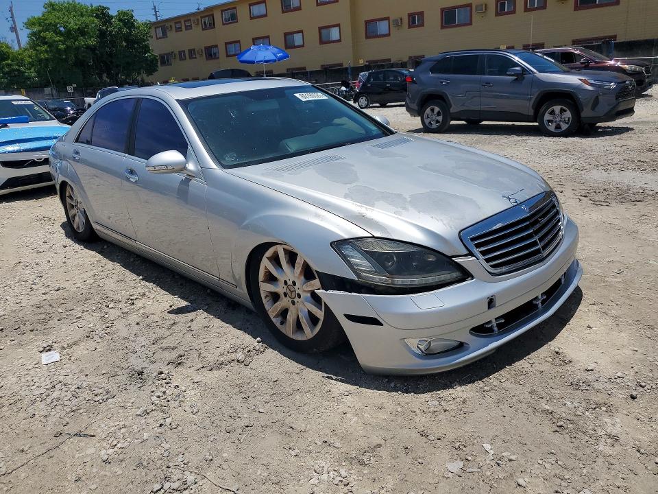 60190026 :رقم المزاد ، WDDNG71X27A107972 vin ، 2007 Mercedes-benz S مزاد بيع