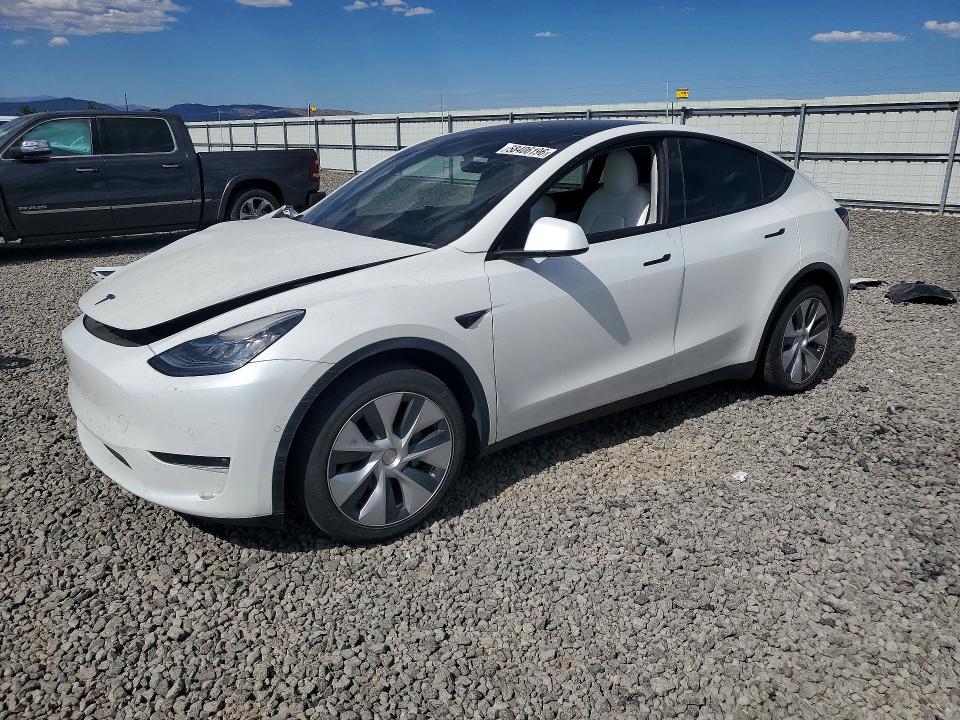 Продаж на аукціоні авто 2022 Tesla Model Y, vin: 7SAYGAEE0NF408129, номер лоту: 58406196