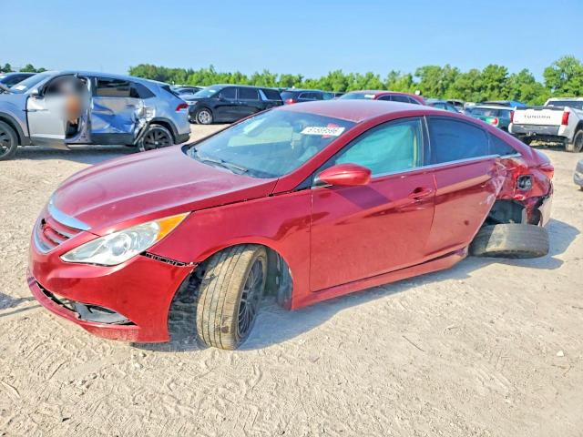 2014 Hyundai Sonata მანქანა იყიდება აუქციონზე, vin: 5NPEB4ACXEH876374, აუქციონის ნომერი: 61589596