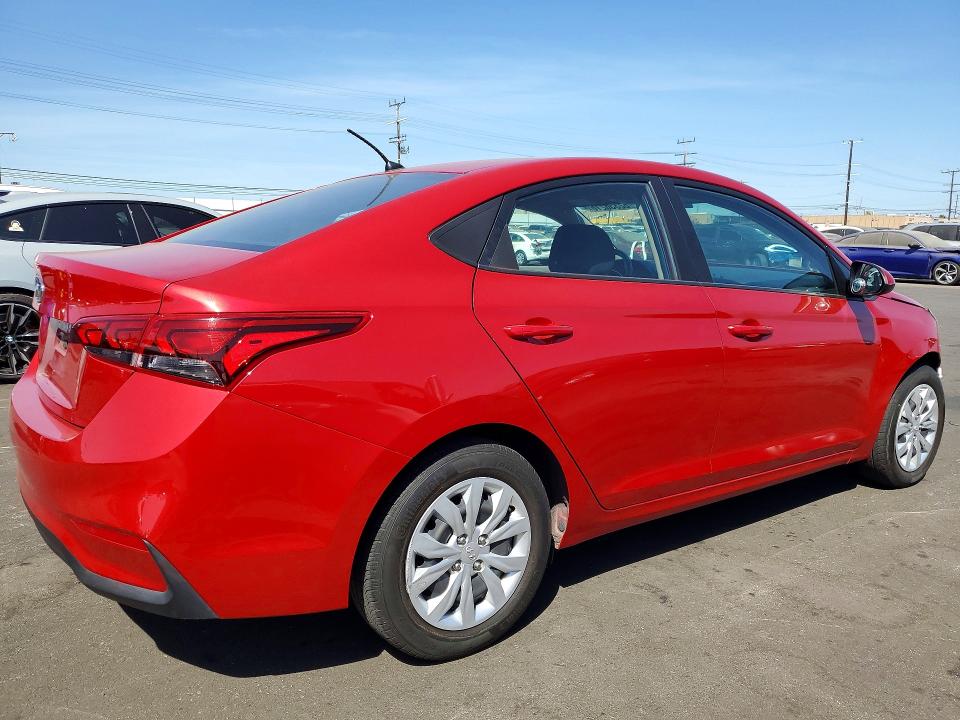 2022 Hyundai Accent მანქანა იყიდება აუქციონზე, vin: 3KPC24A61NE168259, აუქციონის ნომერი: 62336216