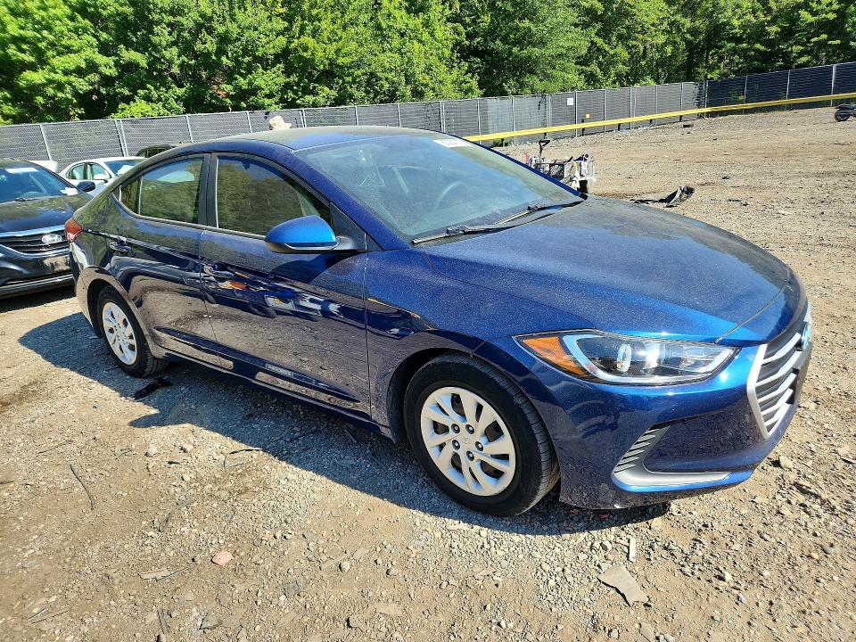 63254376 :رقم المزاد ، 5NPD74LF5JH291037 vin ، 2018 Hyundai Elantra مزاد بيع