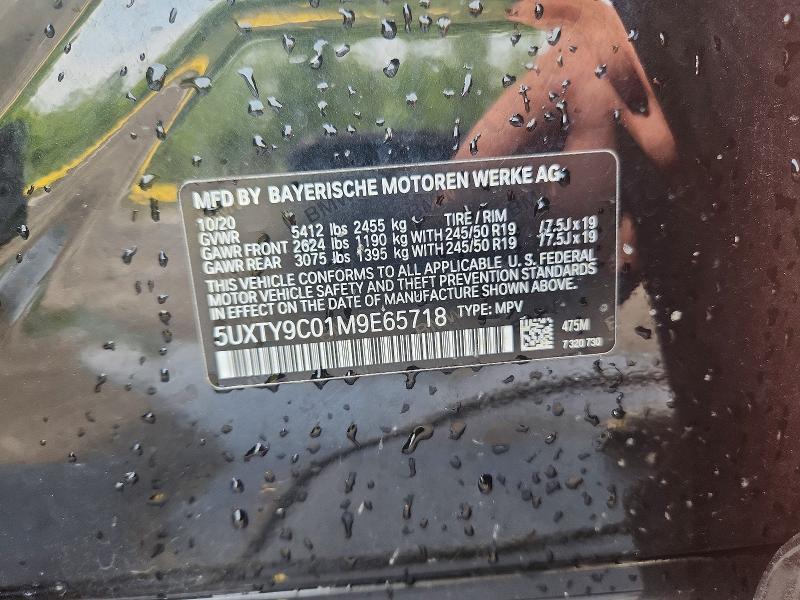 Продаж на аукціоні авто 2021 Bmw X3, vin: 5UXTY9C01M9E65718, номер лоту: 61560646