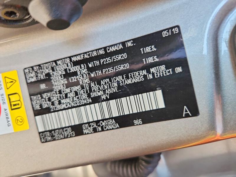 2019 Lexus Rx 450h მანქანა იყიდება აუქციონზე, vin: 2T2BGMCA7KC039494, აუქციონის ნომერი: 60483656