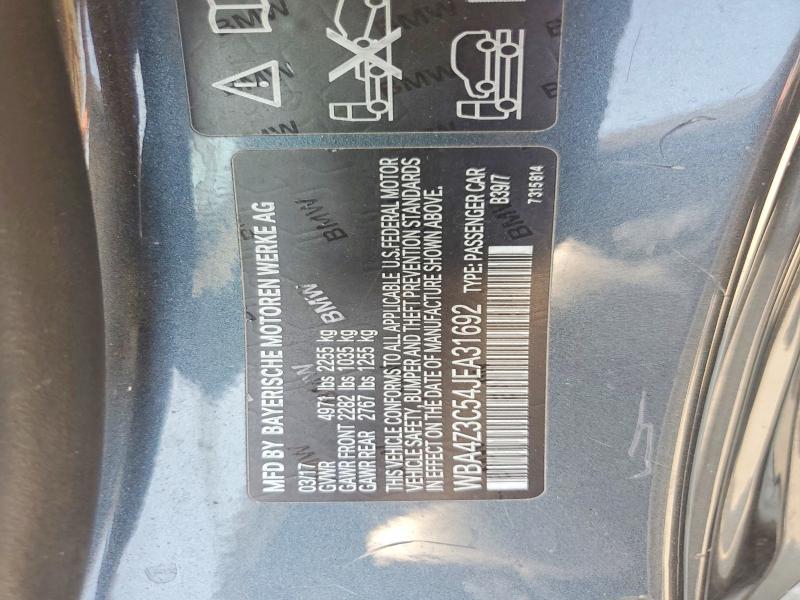 Продажа на аукционе авто 2018 Bmw 430xi, vin: WBA4Z3C54JEA31692, номер лота: 59231616