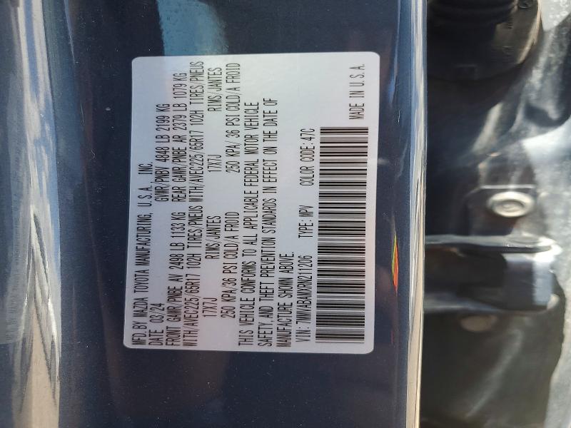 Aukcja sprzedaży 2024 Mazda Cx-50, vin: 7MMVABAMXRN211206, numer aukcji: 61590326