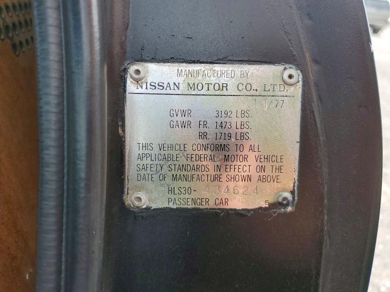 Aukcja sprzedaży 1978 Datsun 280zx, vin: HLS30434624, numer aukcji: 59281406