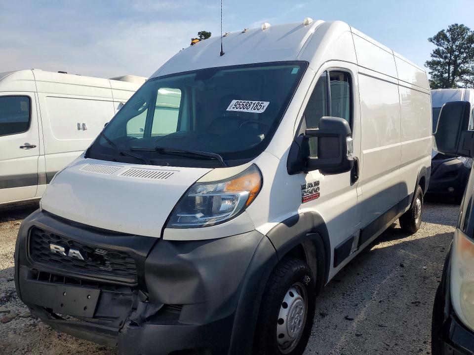 2021 Ram Promaster 2500 მანქანა იყიდება აუქციონზე, vin: 3C6LRVDG9ME521598, აუქციონის ნომერი: 95588185
