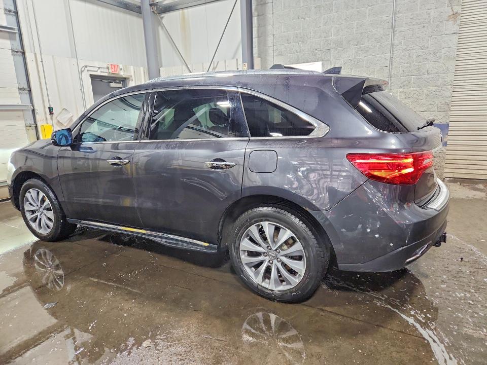 61780256 :رقم المزاد ، 5FRYD4H41FB032549 vin ، 2015 Acura Mdx مزاد بيع