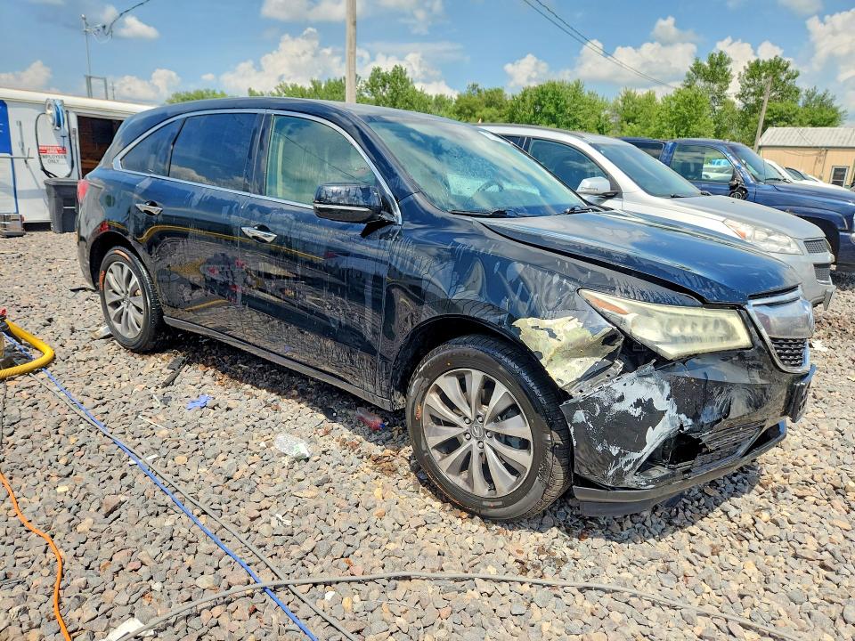 57916026 :رقم المزاد ، 5FRYD4H47FB021006 vin ، 2015 Acura Mdx مزاد بيع
