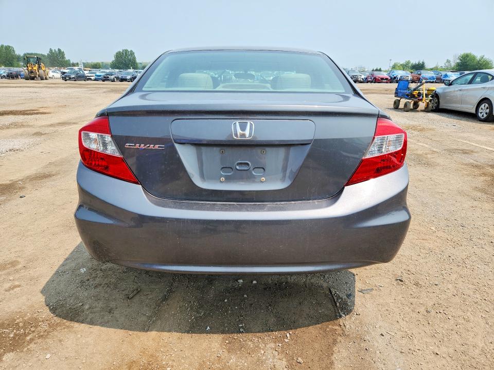 61915156 :رقم المزاد ، 2HGFB2F59CH051579 vin ، 2012 Honda Civic مزاد بيع