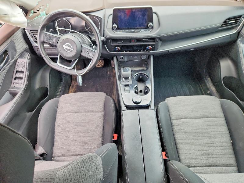59238066 :رقم المزاد ، 5N1AT3AB9NC703532 vin ، 2022 Nissan Rogue مزاد بيع
