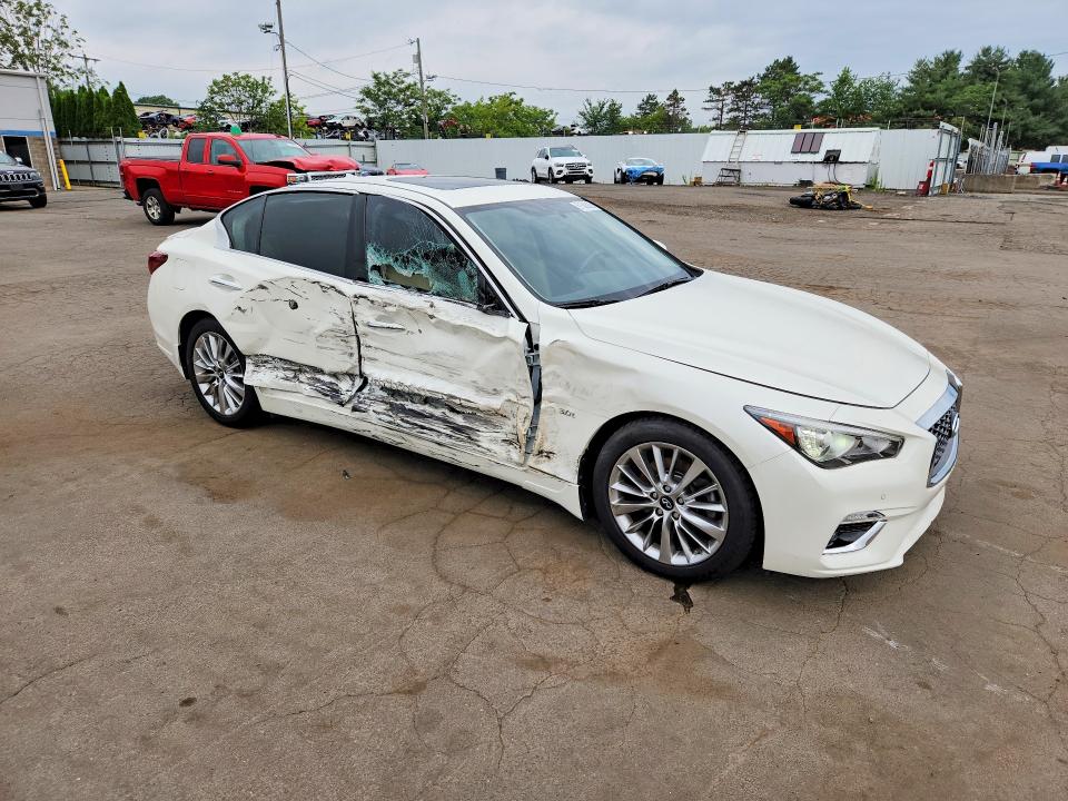 2019 Infiniti Q50 მანქანა იყიდება აუქციონზე, vin: JN1EV7AR5KM556493, აუქციონის ნომერი: 61502826