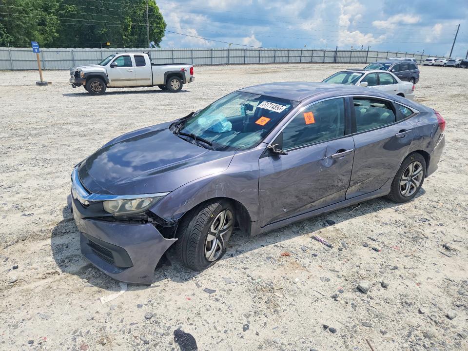61714896 :رقم المزاد ، 2HGFC2F57GH538721 vin ، 2016 Honda Civic مزاد بيع