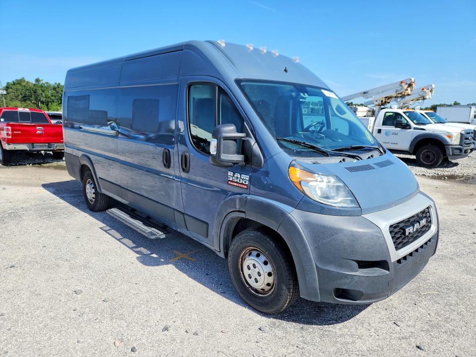 2021 Ram Promaster 3500 მანქანა იყიდება აუქციონზე, vin: 3C6FRVJG4ME503303, აუქციონის ნომერი: 60793186