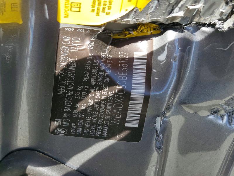 58480836 :رقم المزاد ، WBADX7C50BE581127 vin ، 2011 Bmw 335 مزاد بيع