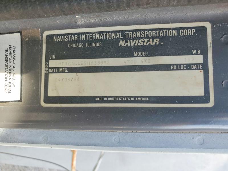 Aukcja sprzedaży 1995 International 4000, vin: 1HTSCACL2SH633392, numer aukcji: 60573756