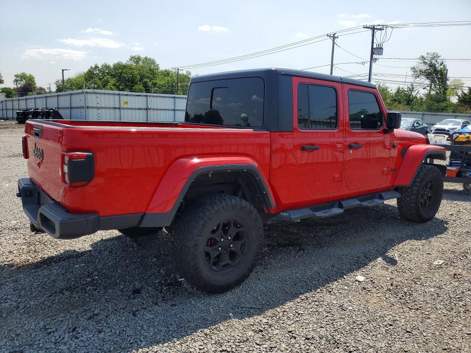 Aukcja sprzedaży 2021 Jeep Gladiator, vin: 1C6HJTAG2ML582790, numer aukcji: 62536556