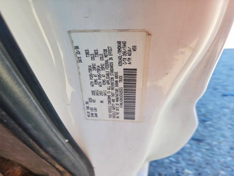 60008776 :رقم المزاد ، 4TANL42N1XZ428321 vin ، 1999 Toyota Tacoma مزاد بيع