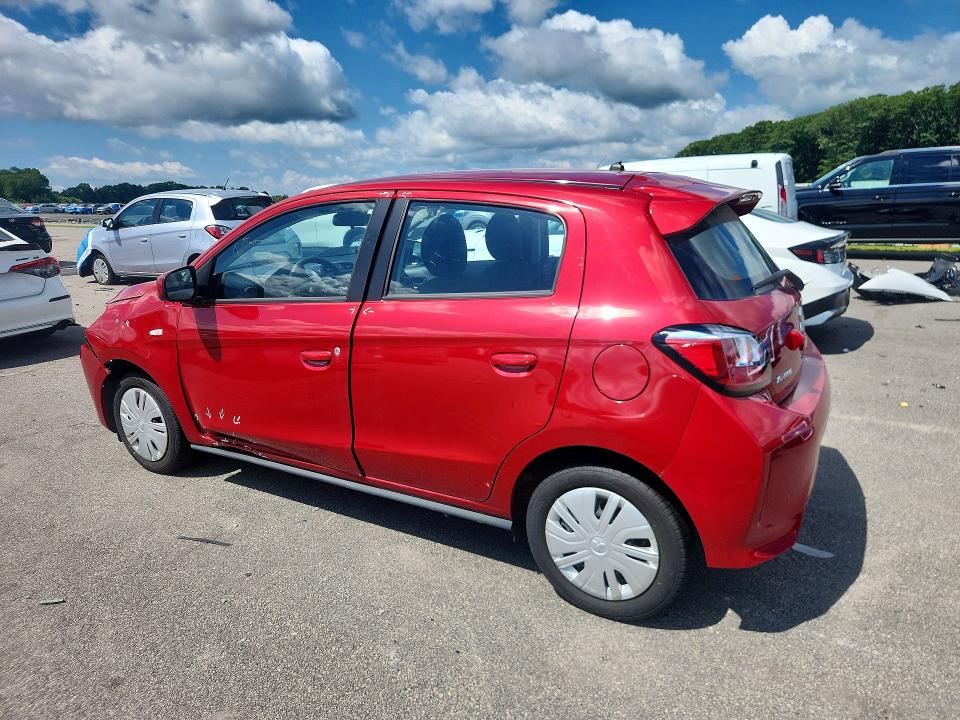 2024 Mitsubishi Mirage მანქანა იყიდება აუქციონზე, vin: ML32AUHJ8RH033940, აუქციონის ნომერი: 62857216