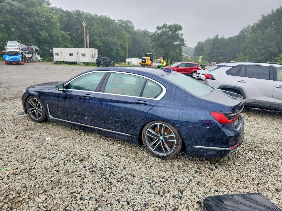 2020 Bmw 750 მანქანა იყიდება აუქციონზე, vin: WBA7U2C09LBM62153, აუქციონის ნომერი: 63098916
