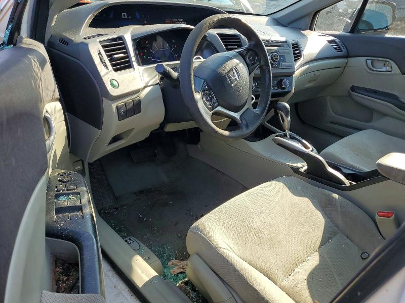 61201286 :رقم المزاد ، 2HGFB2F59CH604506 vin ، 2012 Honda Civic مزاد بيع