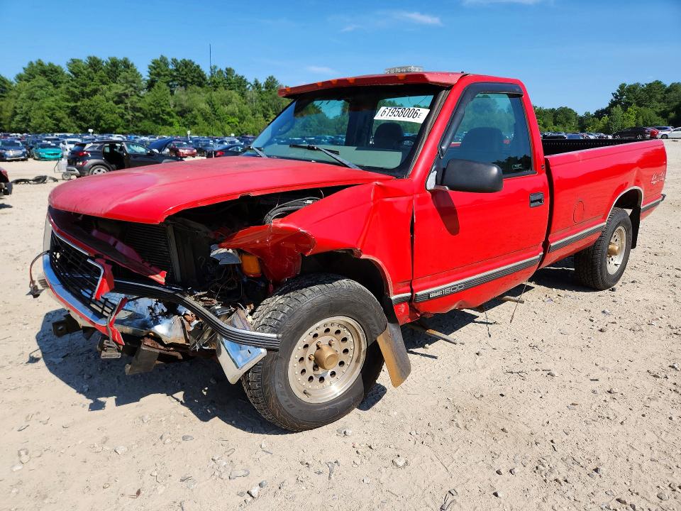 1998 Gmc Sierra მანქანა იყიდება აუქციონზე, vin: 1GTEK14M7WE534949, აუქციონის ნომერი: 61958006