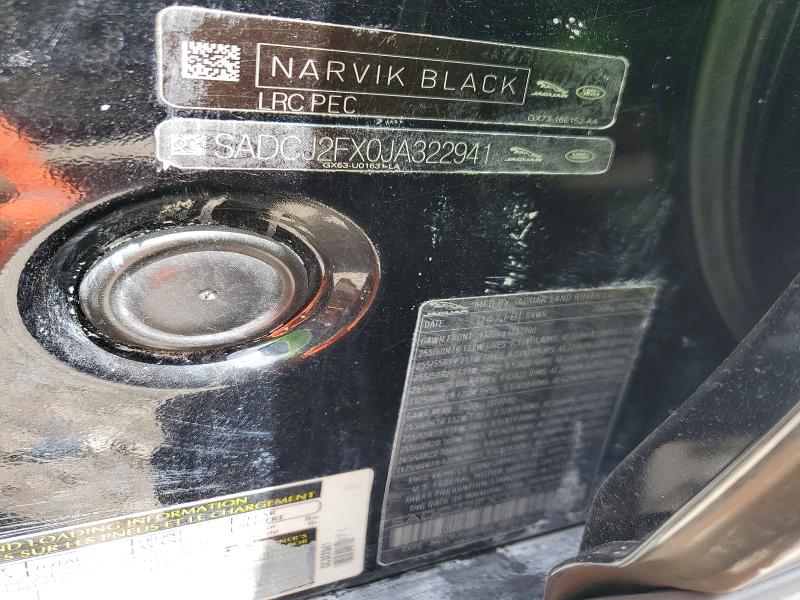 Продажа на аукционе авто 2018 Jaguar F-pace, vin: SADCJ2FX0JA322941, номер лота: 61484756