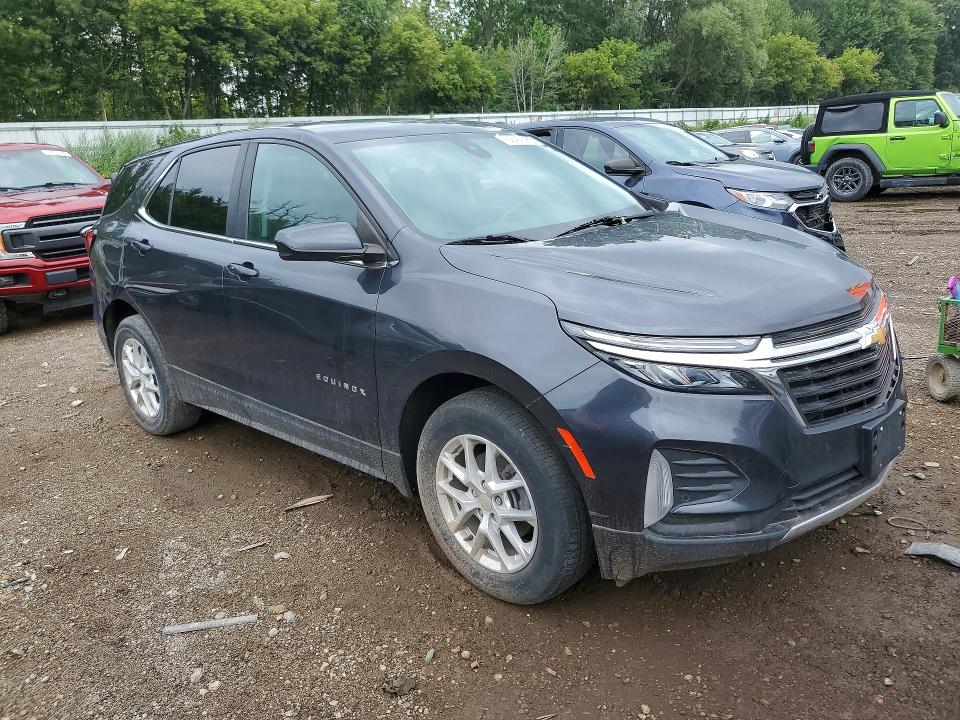 2022 Chevrolet Equinox მანქანა იყიდება აუქციონზე, vin: 2GNAXTEV8N6123864, აუქციონის ნომერი: 62463586