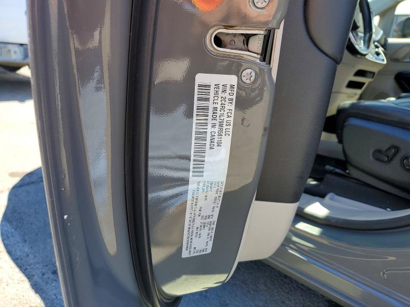 2021 Chrysler Pacifica მანქანა იყიდება აუქციონზე, vin: 2C4RC1L79MR581104, აუქციონის ნომერი: 61631096