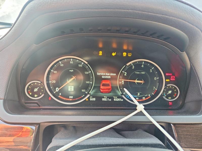 Продаж на аукціоні авто 2015 Bmw 740, vin: WBAYF4C56FD874013, номер лоту: 62067816