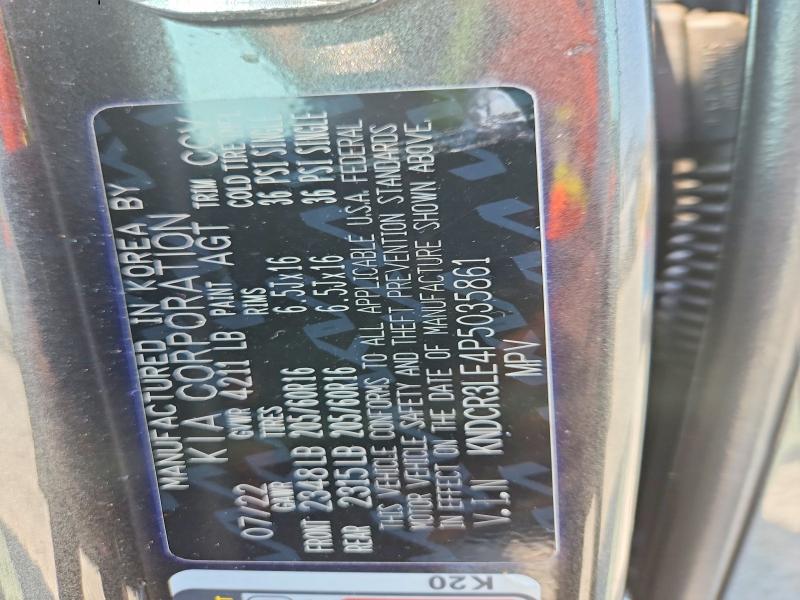 Aukcja sprzedaży 2023 Kia Niro, vin: KNDCR3LE4P5035861, numer aukcji: 62942626