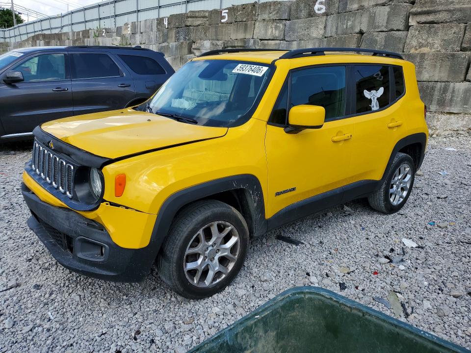 59376406 :رقم المزاد ، ZACCJBBB0HPF30012 vin ، 2017 Jeep Renegade مزاد بيع