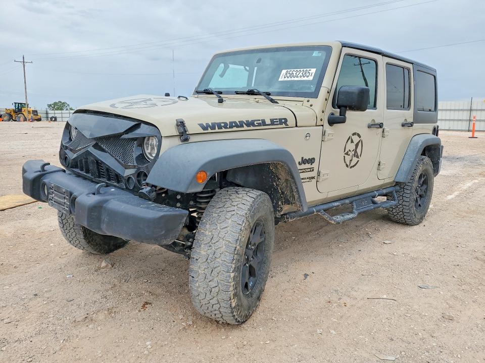 Продаж на аукціоні авто 2018 Jeep Wrangler Unlimited, vin: 1C4BJWDG0JL894758, номер лоту: 85632385